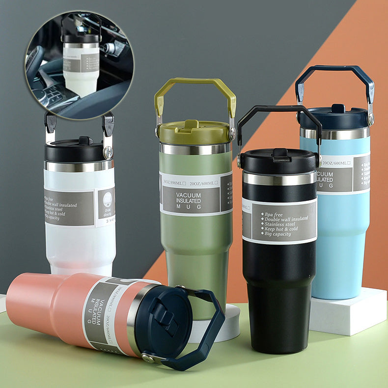 Portable Stainless Steel Tumbler Cup