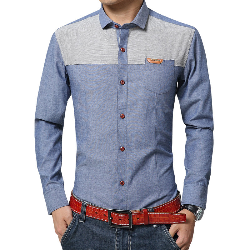 Men's Korean tailored shirt