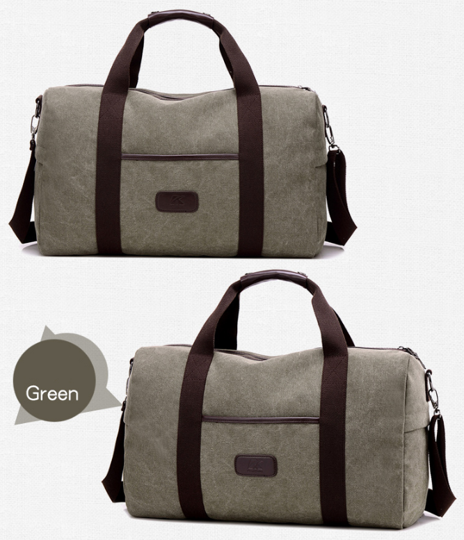 Vintage Canvas Duffle Bags